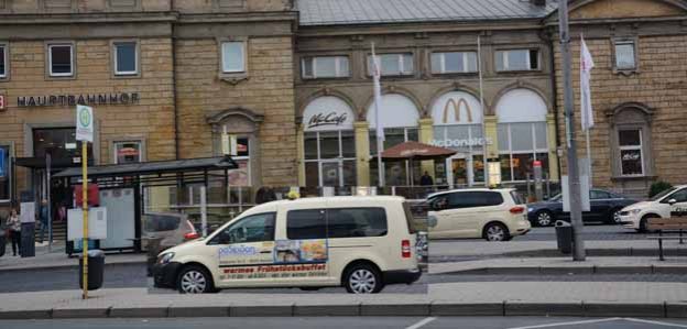 Anruflinien-Taxi nach Heinersreuth
